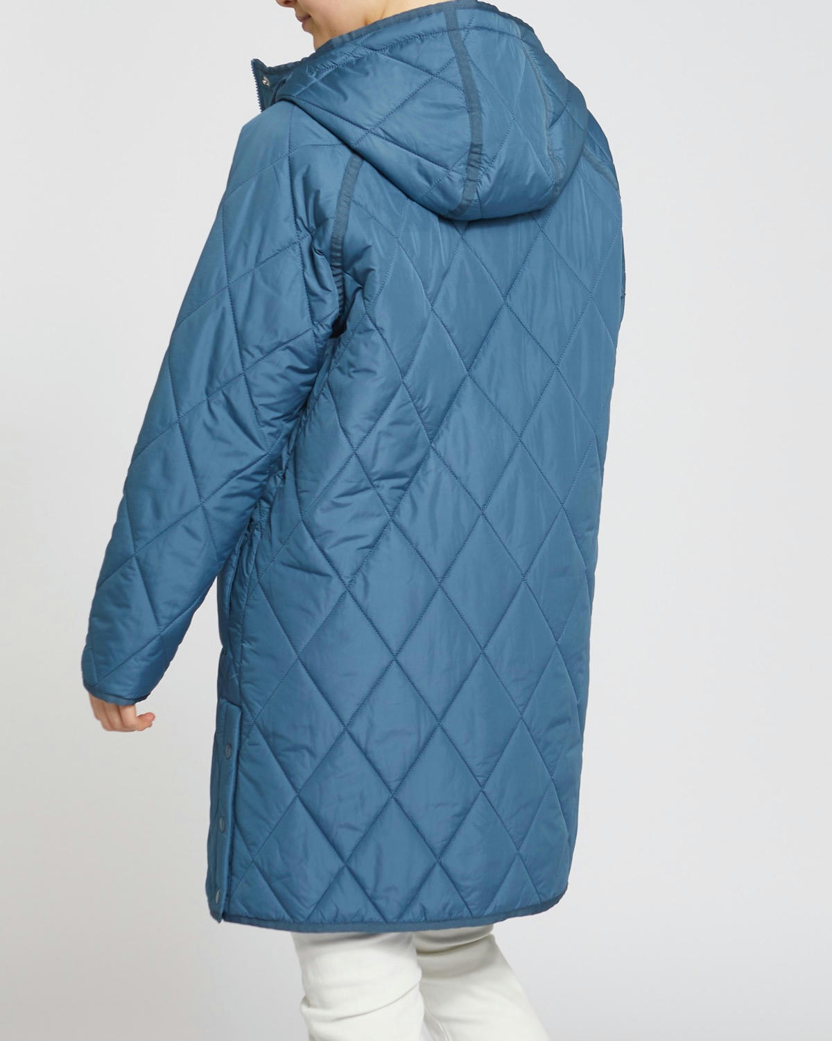Quilted Fleece Lined Coat