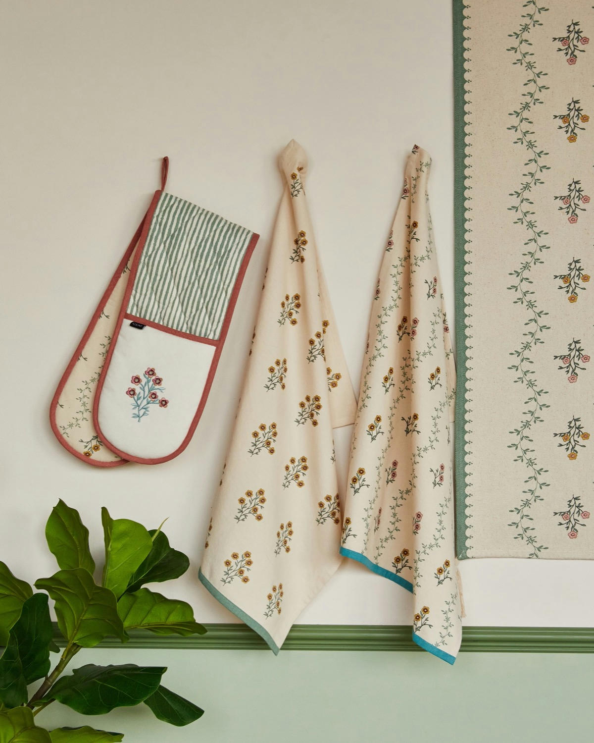 Carolyn Donnelly Eclectic Printed Tea Towel