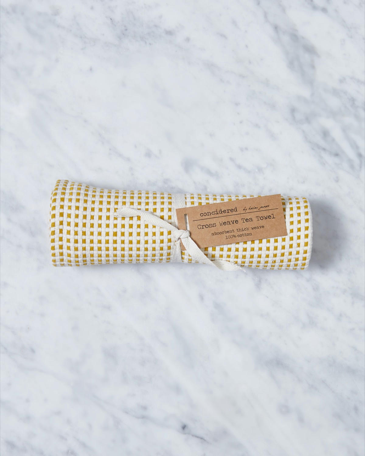 Helen James Considered Cross Weave Tea Towel
