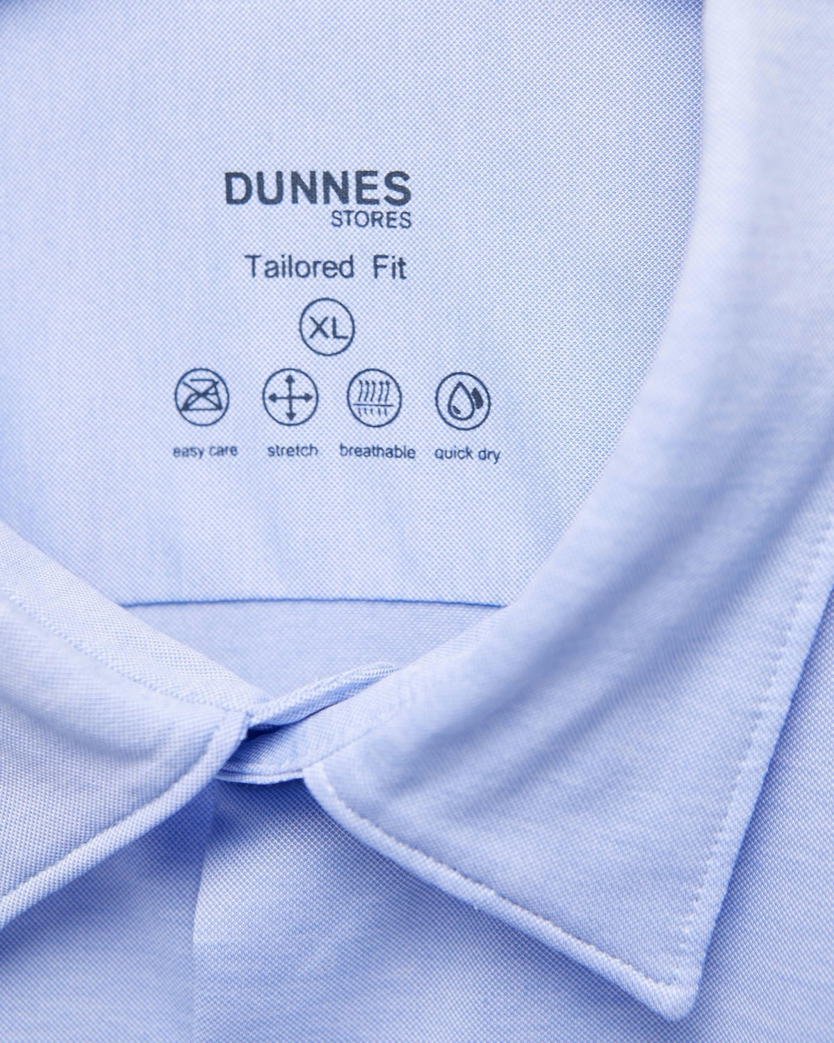 Tailored Fit Long Sleeved Knitted Stretch Shirt