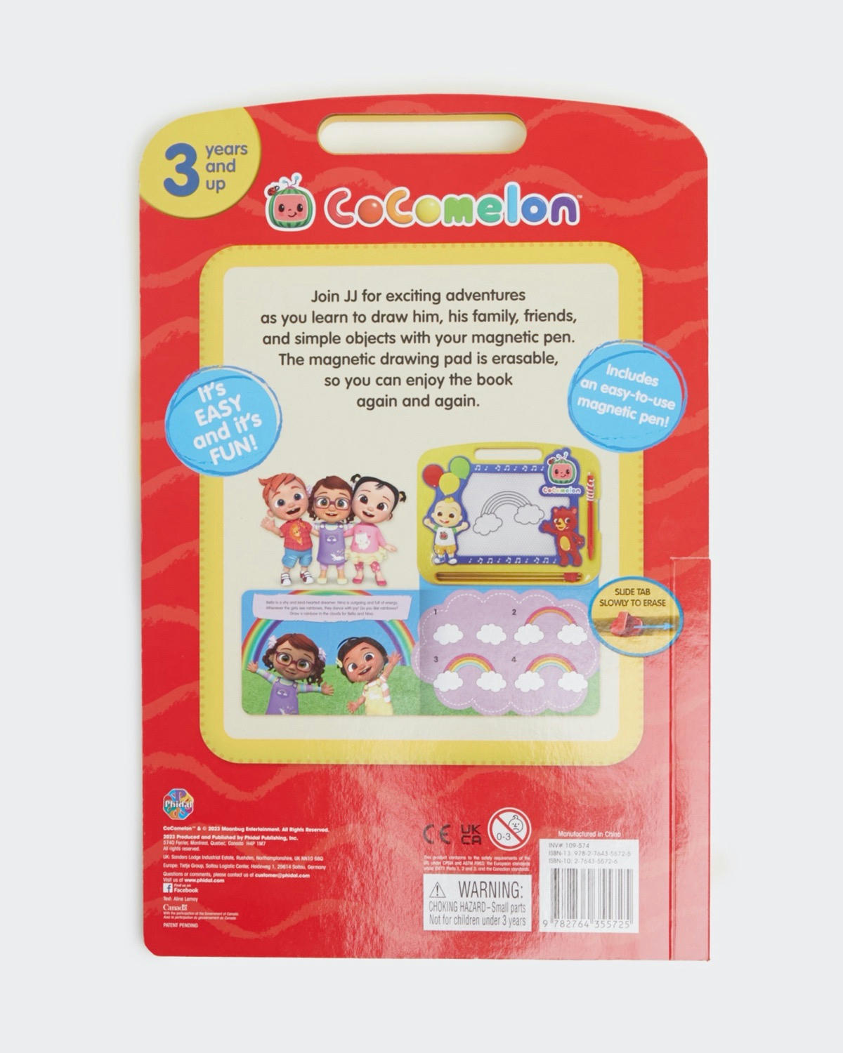 Cocomelon Learning Series: Storybook And Drawing Pad