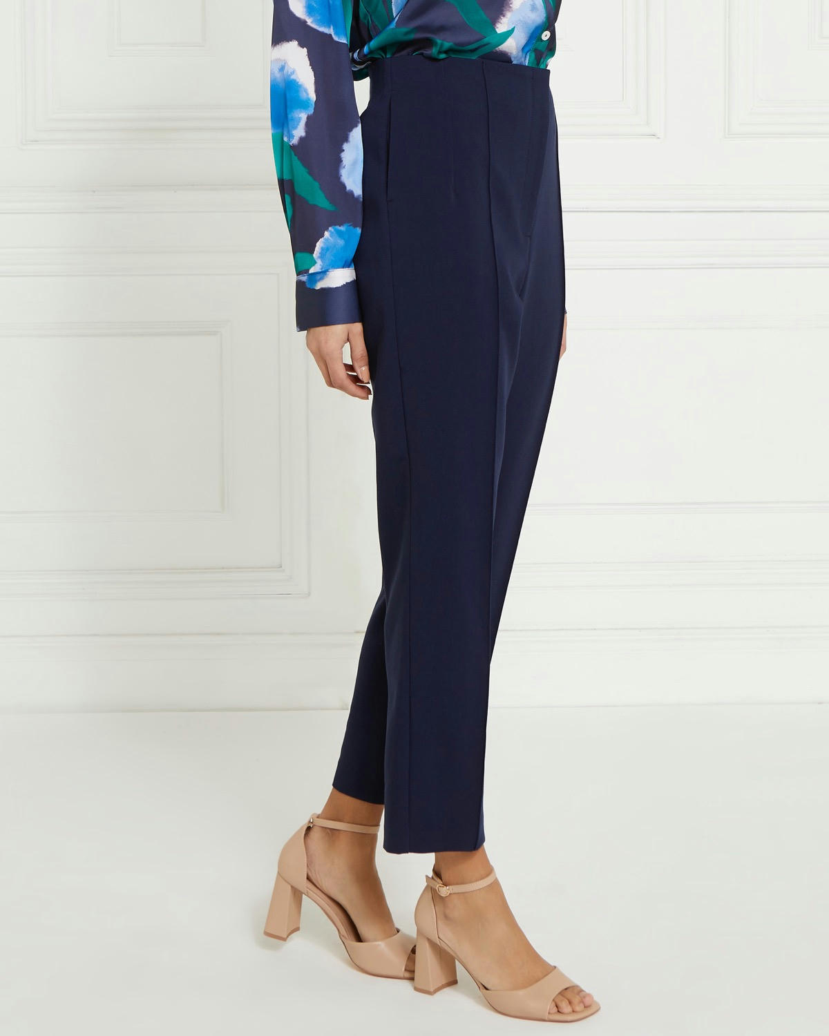 Gallery Seamed Straight Leg Trousers
