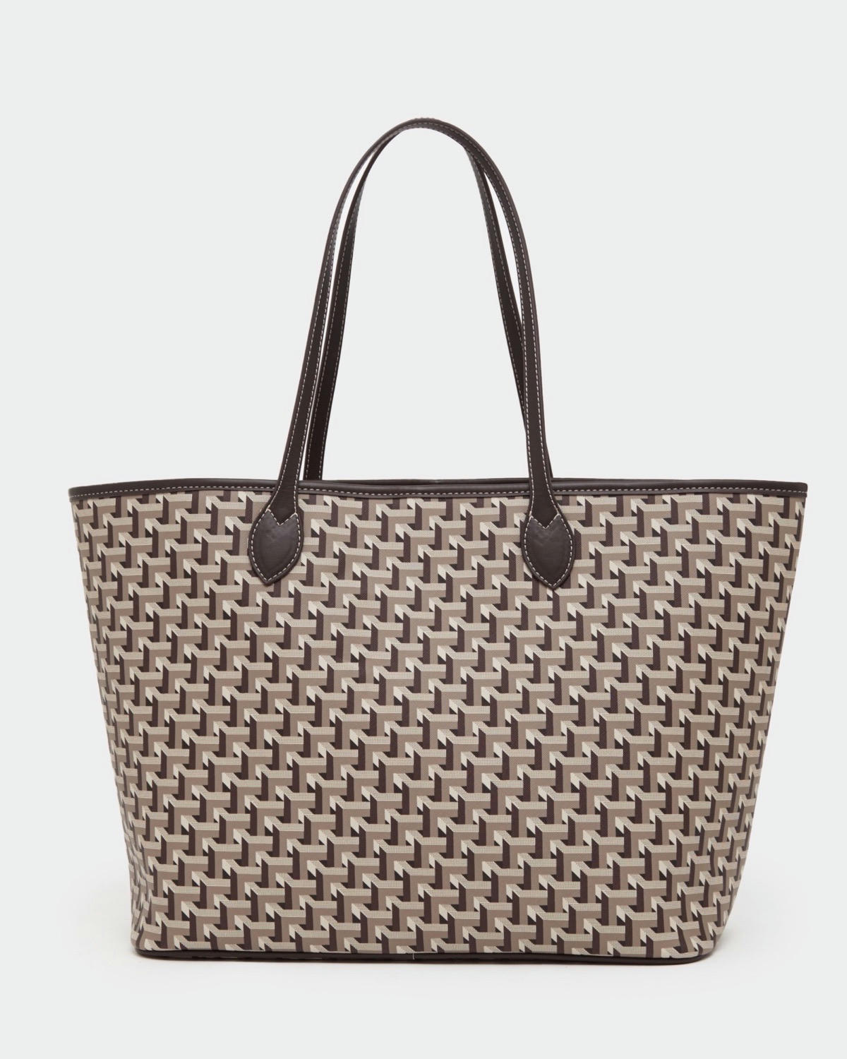 Geo Print Tote Bag
