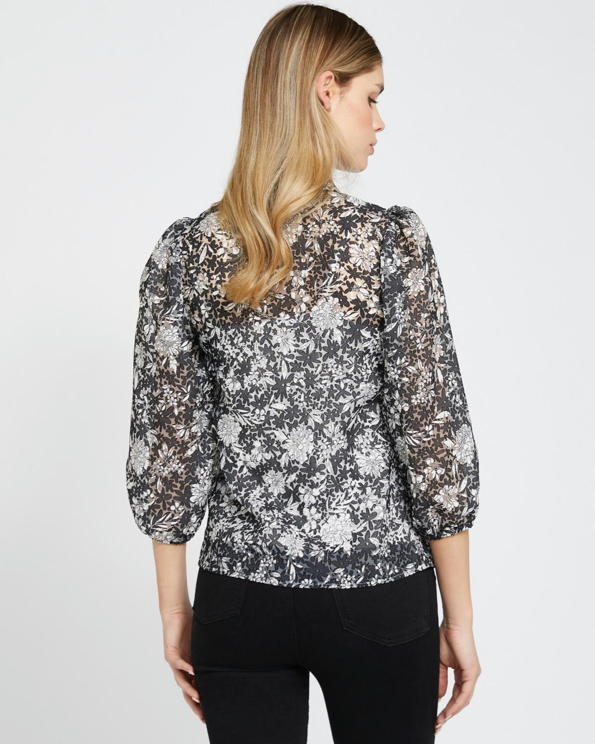 Savida Cara Mono Burnout Blouse