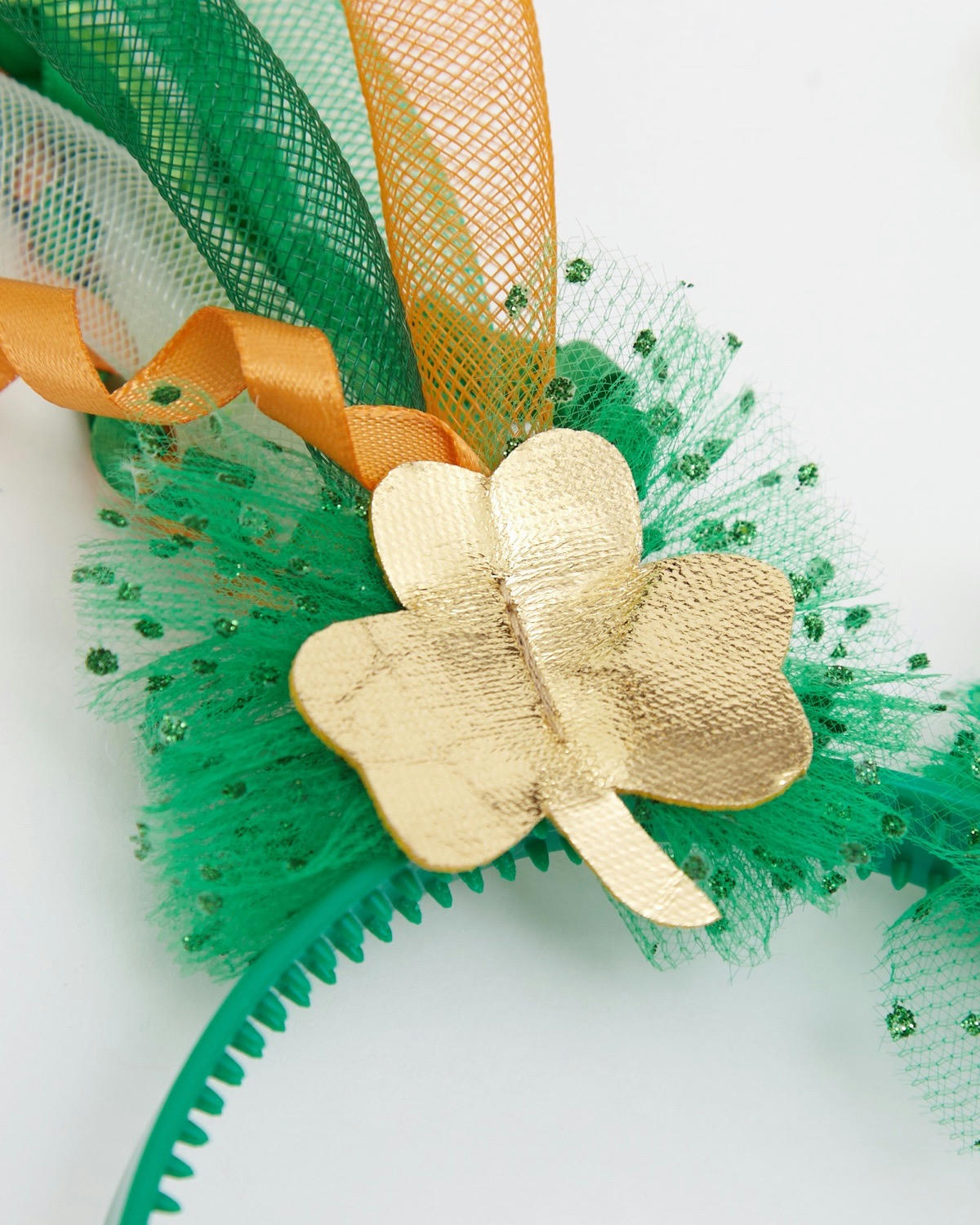 St. Patricks Day Spaghetti Headband