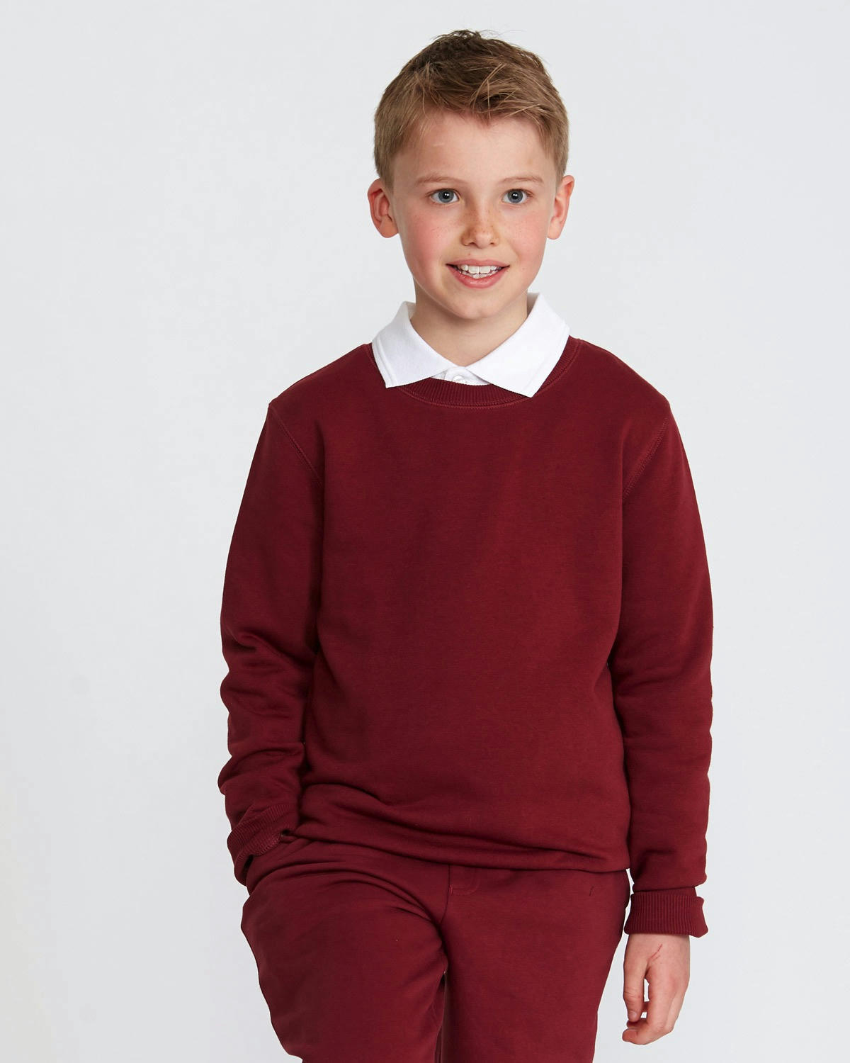 Fleece Crew Neck Sweatshirt