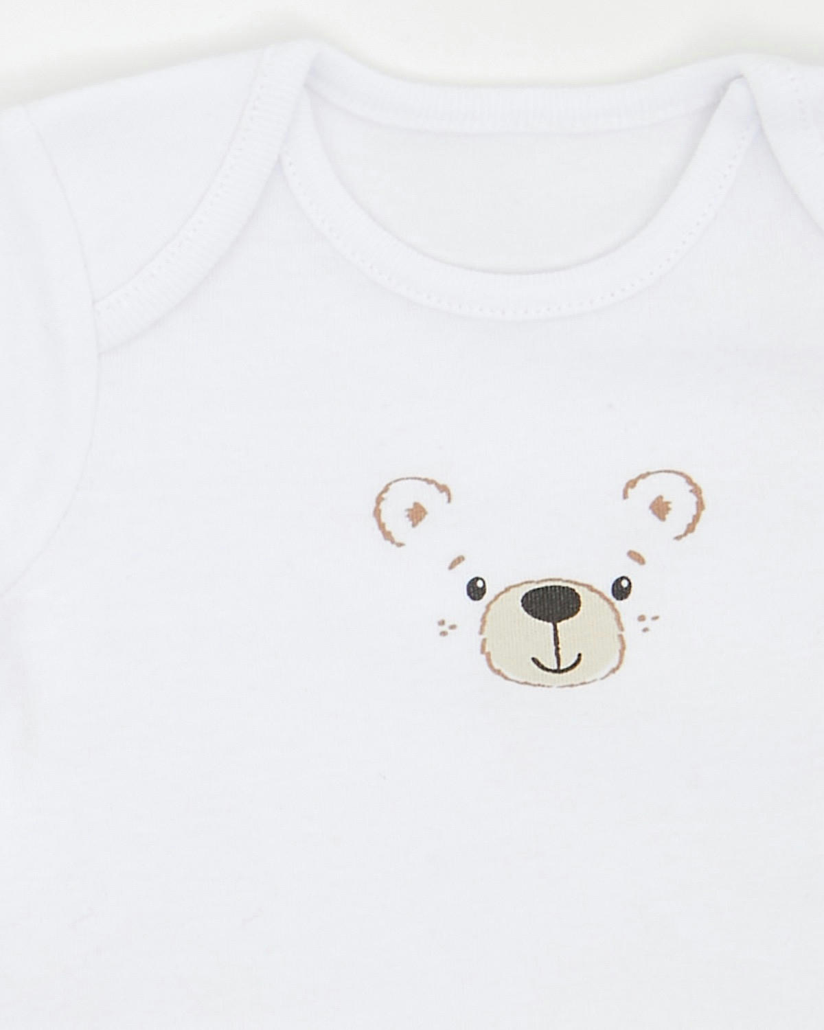 Pure Cotton Bodysuit - Pack Of 5 (Newborn-9 Months)