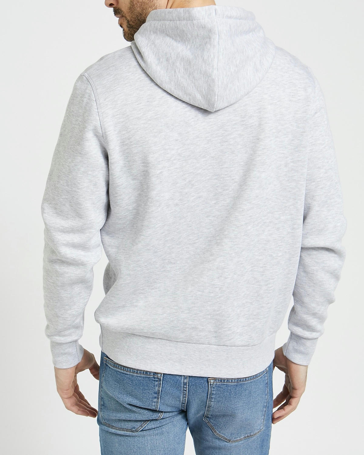 Regular Fit Cotton Rich Hoodie