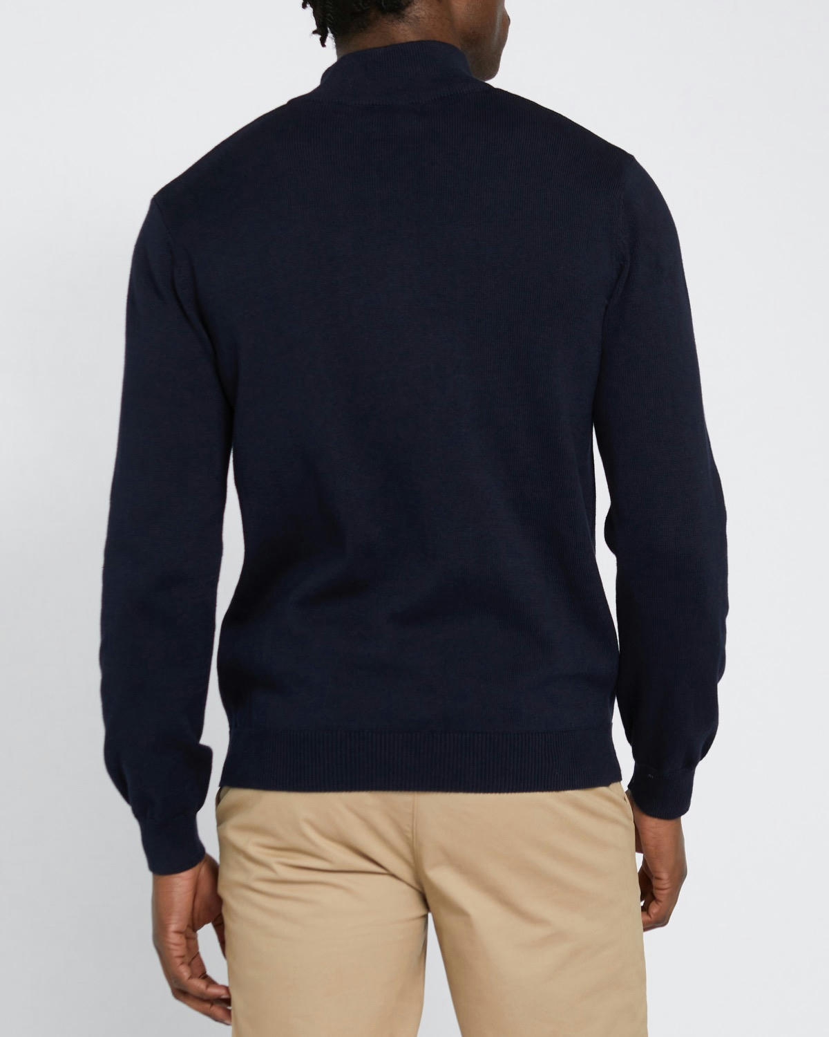 Cotton 1/4 Zip Jumper