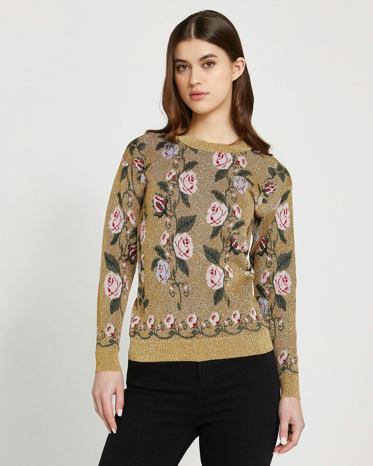 Savida Lurex Knit Top