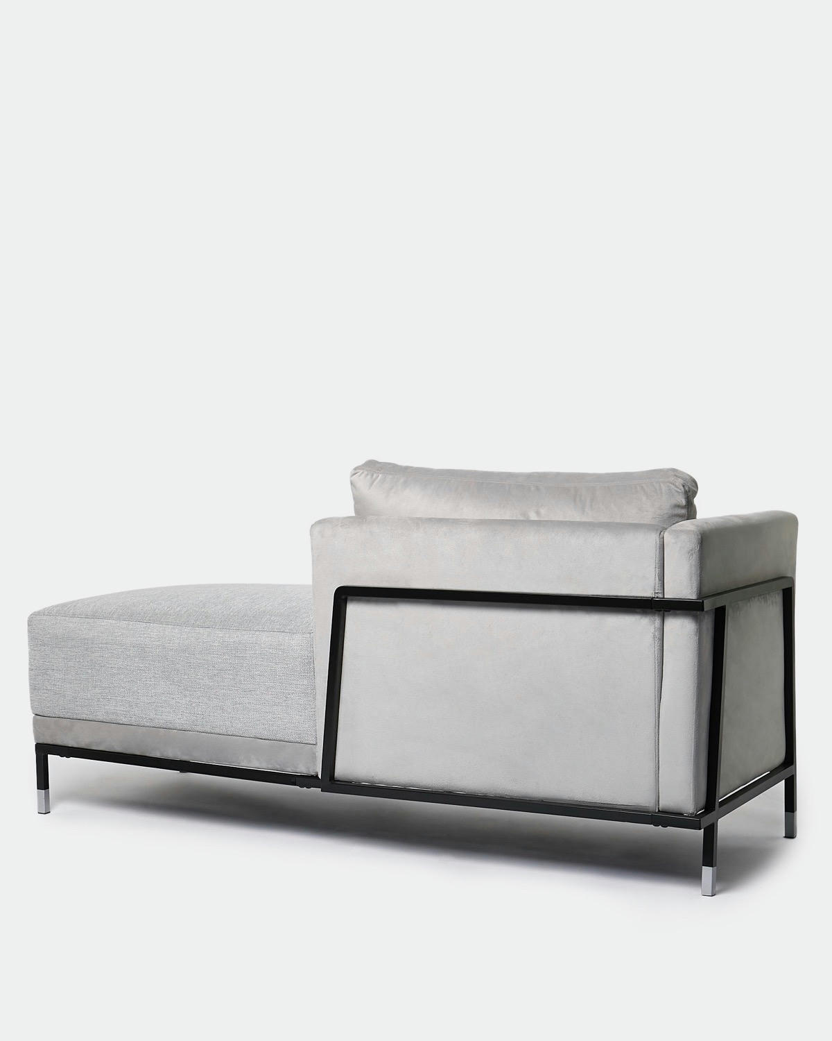 Francis Brennan the Collection Grey Kenmare Chaise Longue