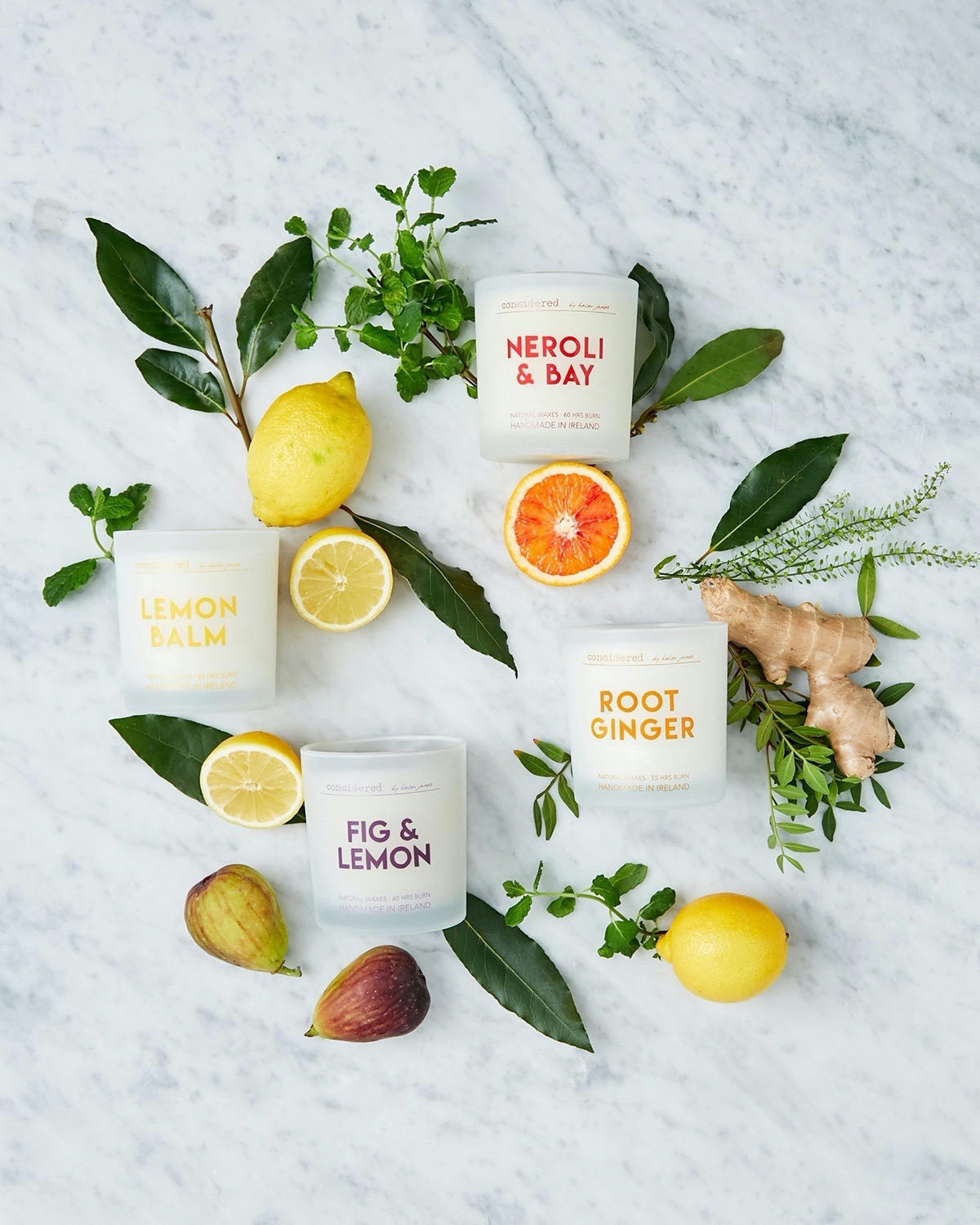 Helen James Considered Lemon Balm Tumbler Candle