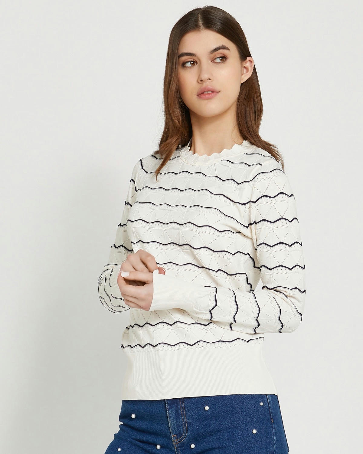 Savida Lily Striped Jumper