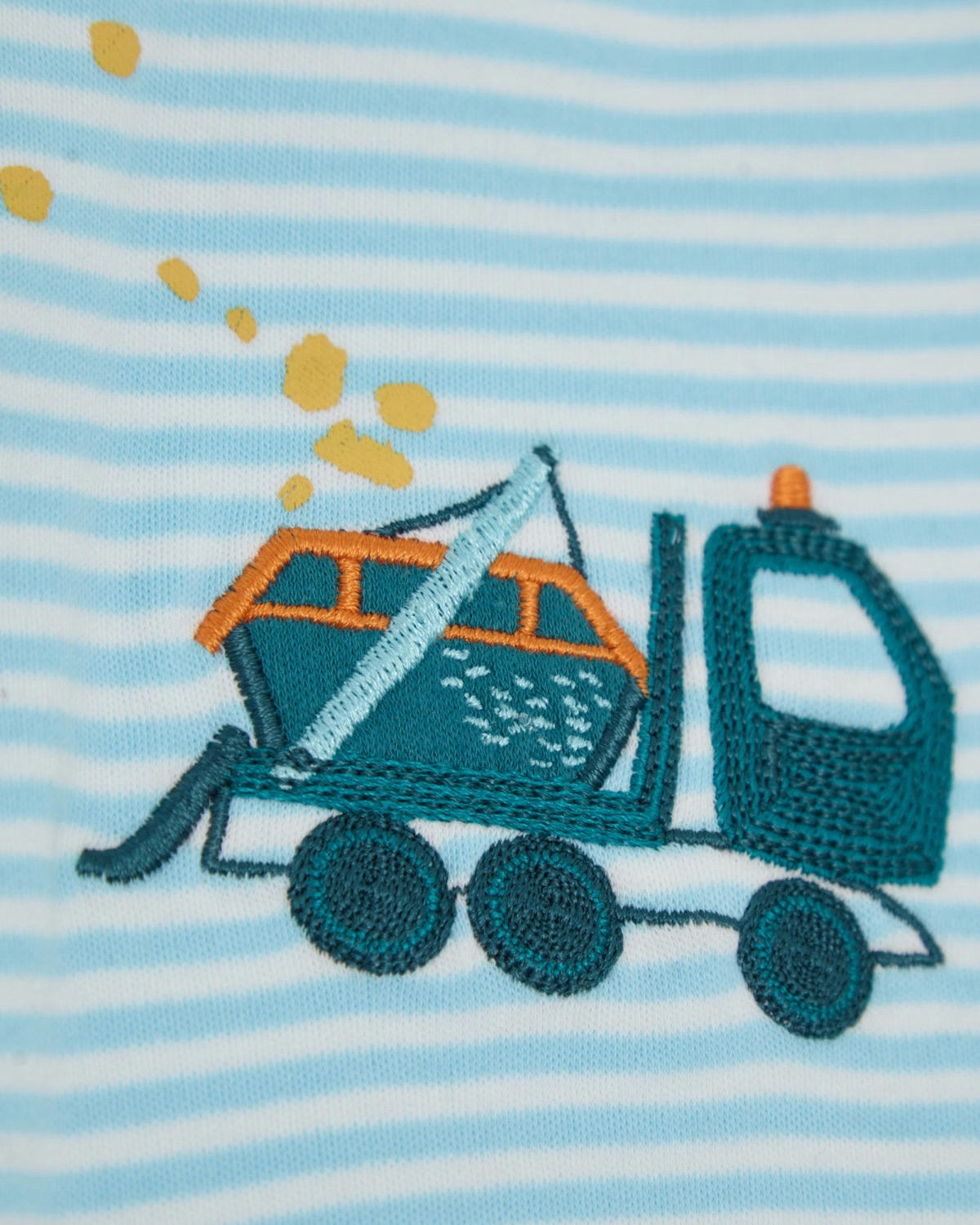 Truck Sleepsuits - Pack Of 2 (Newborn-18 months)