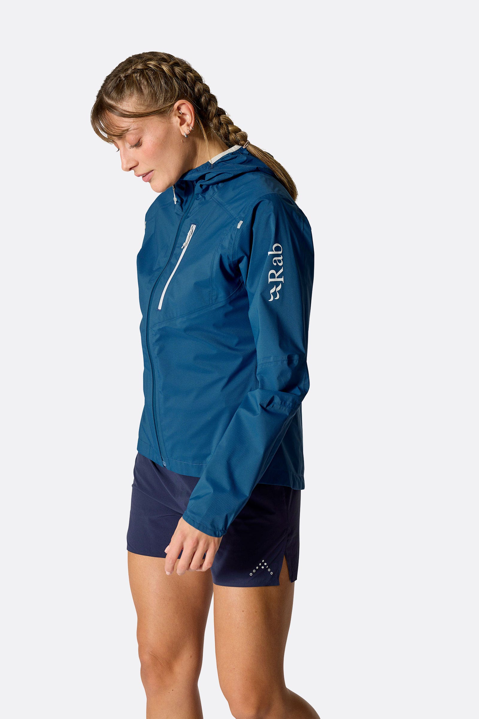 Women's Cinder Downpour Light Waterproof Biking Jacket