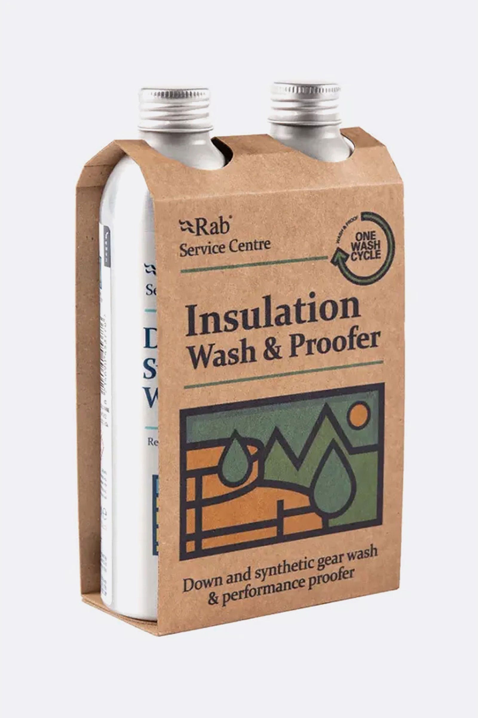 Insulation Wash and Proofer Twin Pack (225ml/3 washes) - Rab® EU