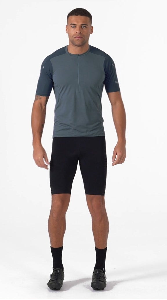 Men's Cinder Crimp Biking Tee