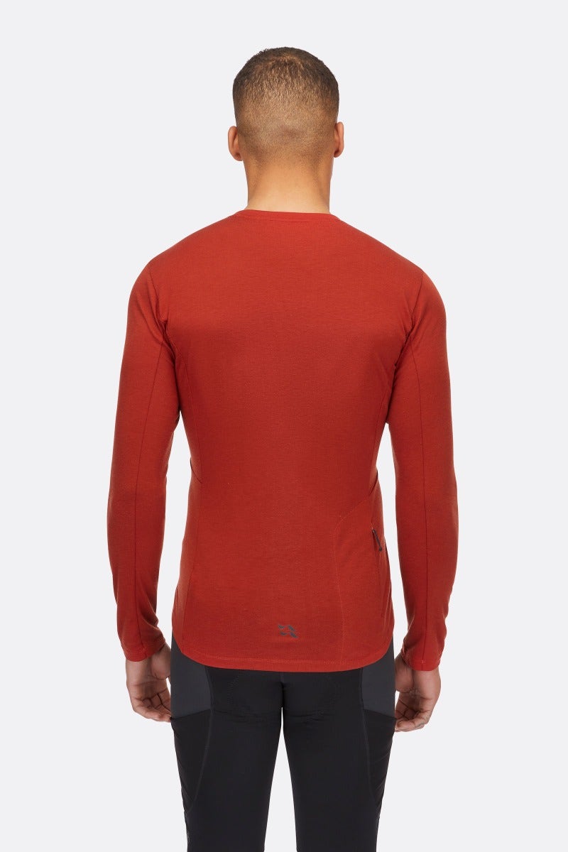 Men's Cindercrino Biking Zip Tee
