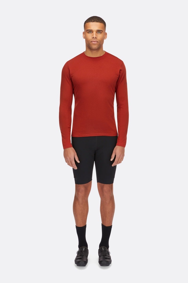 Men's Cindercrino Biking Zip Tee