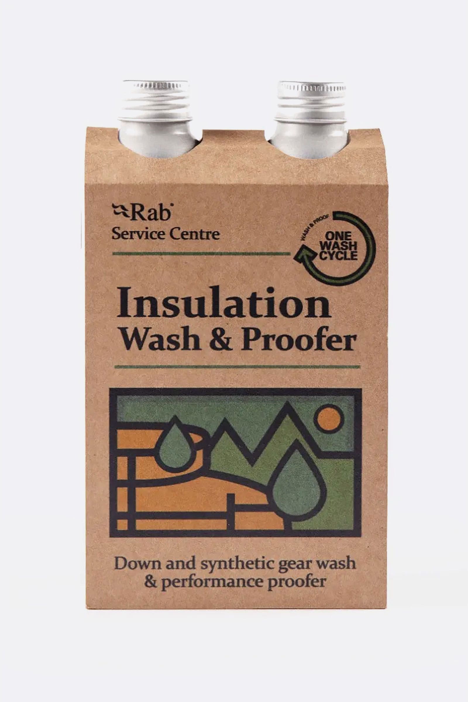 Insulation Wash and Proofer Twin Pack (225ml/3 washes) - Rab® EU