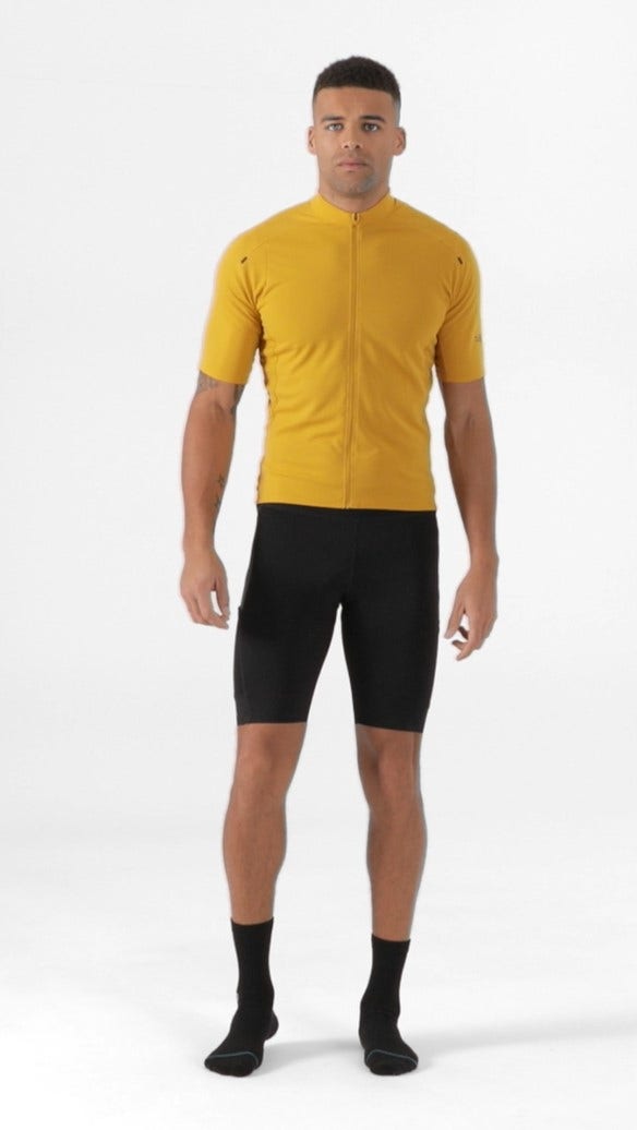 Men's Cinder Crimp Biking LS Tee