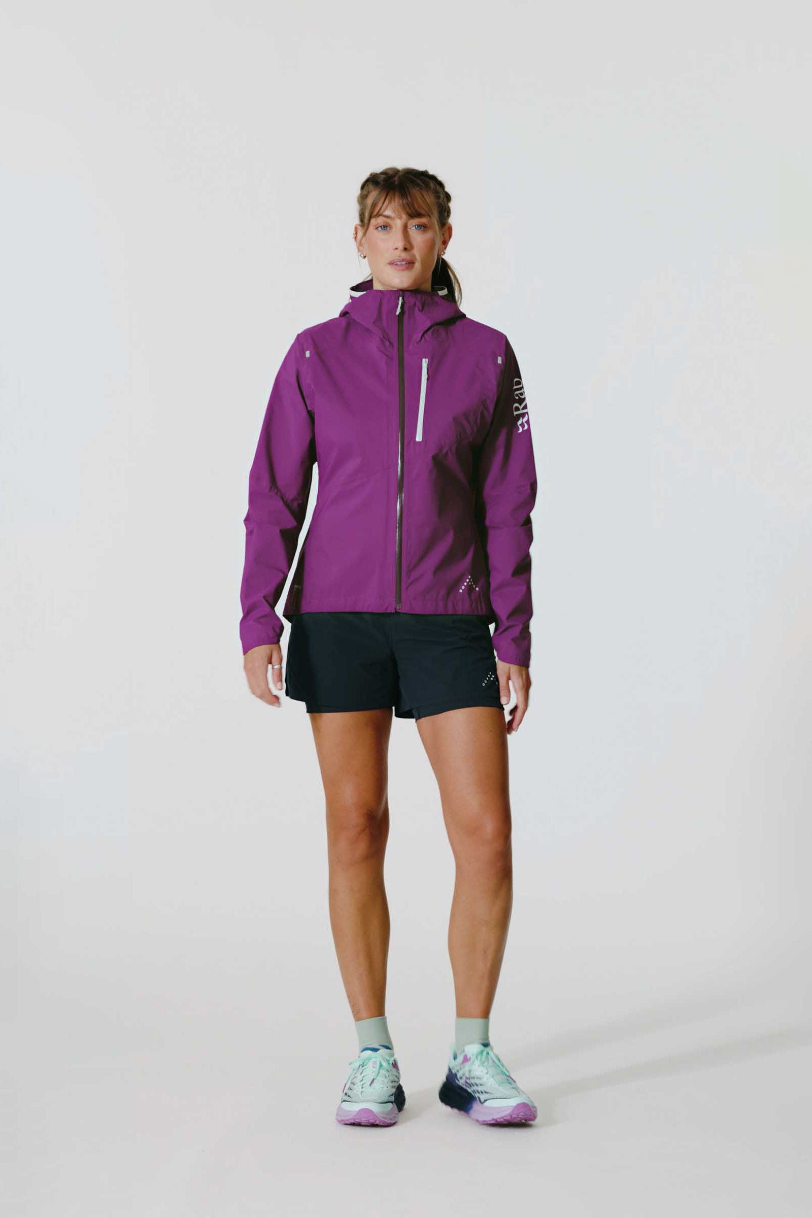 Women's Cinder Downpour Light Waterproof Biking Jacket