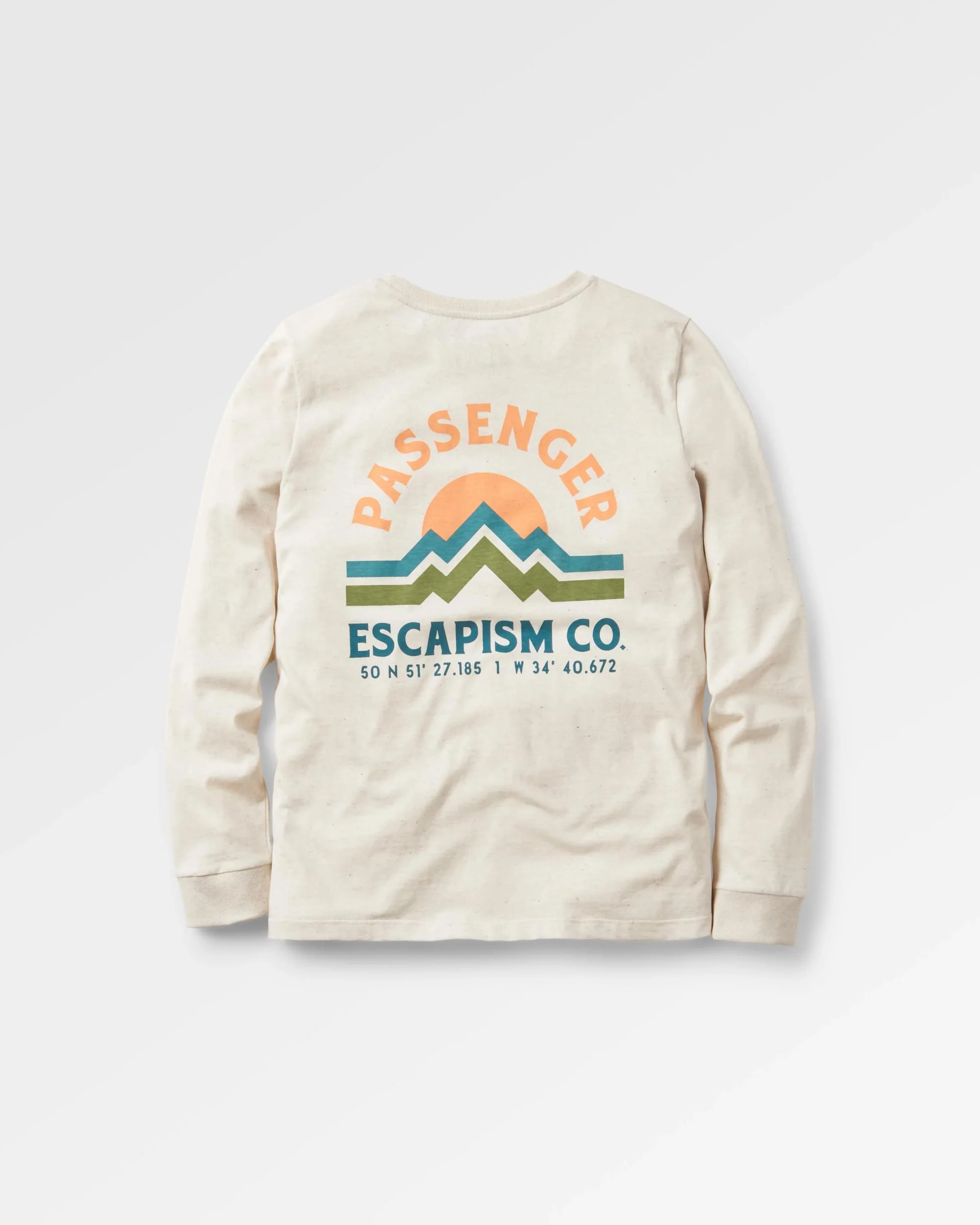 Breathe Recycled Cotton LS T-Shirt - Milky Marl