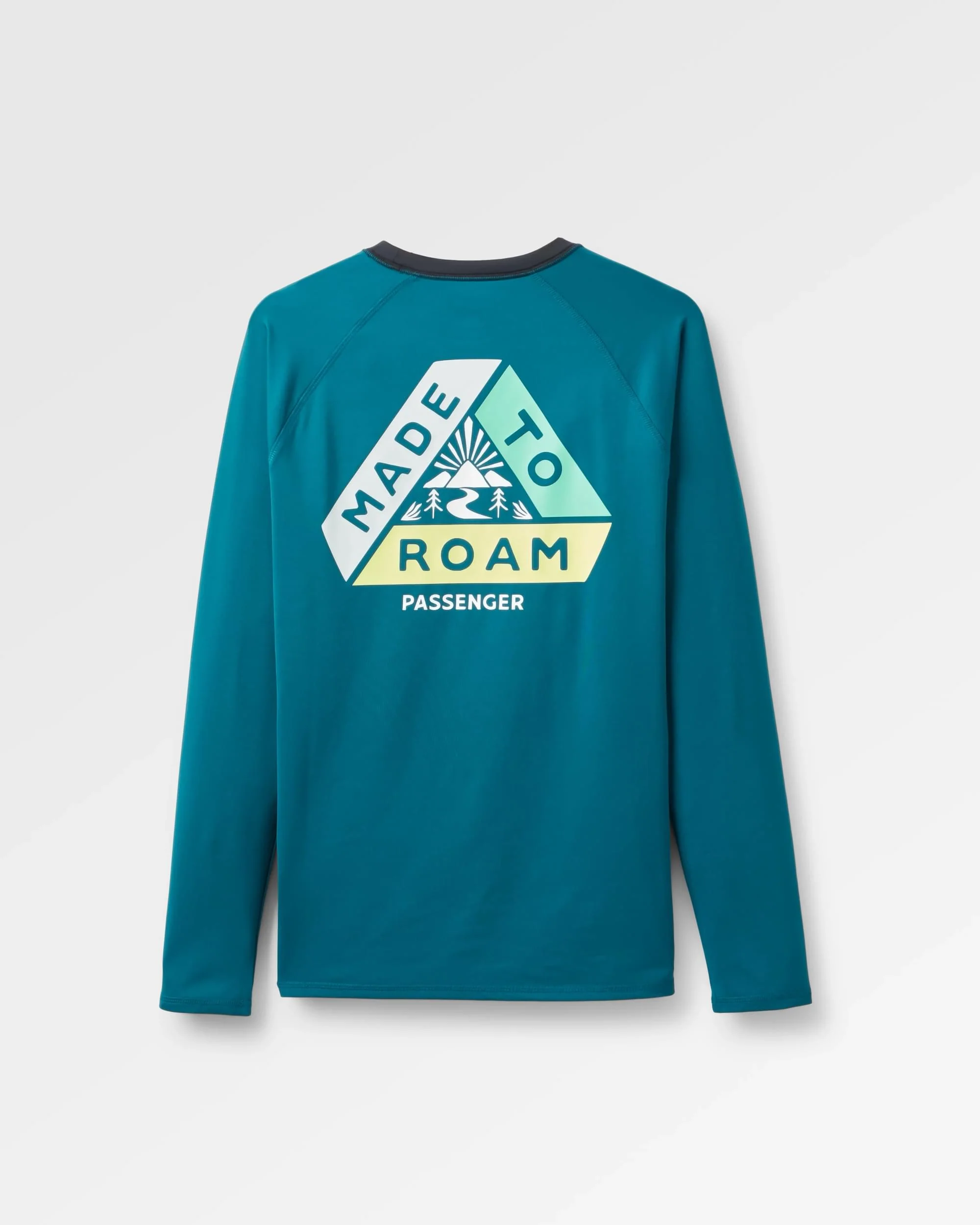 Lakeside Recycled Active T-Shirt - Tidal Blue