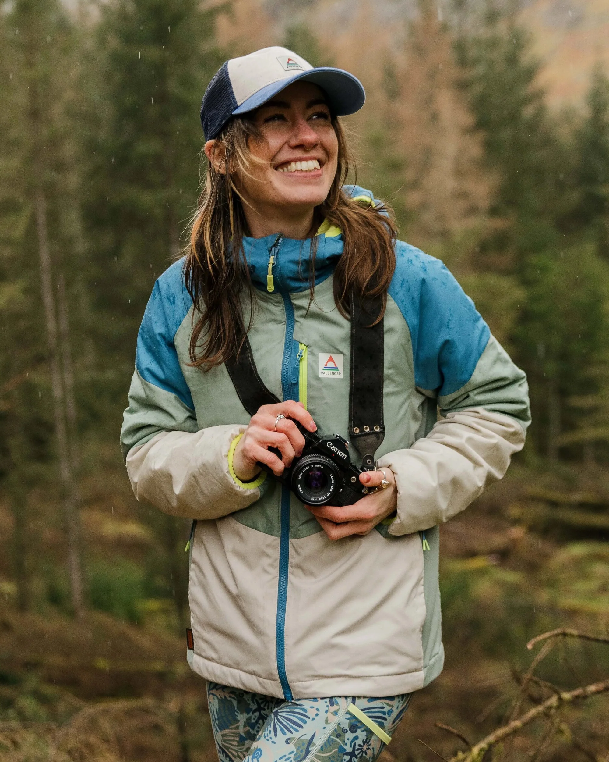 Shasta Lightweight Women's Recycled Thermore Insulated Jacket - Pistachio/Blue Steel