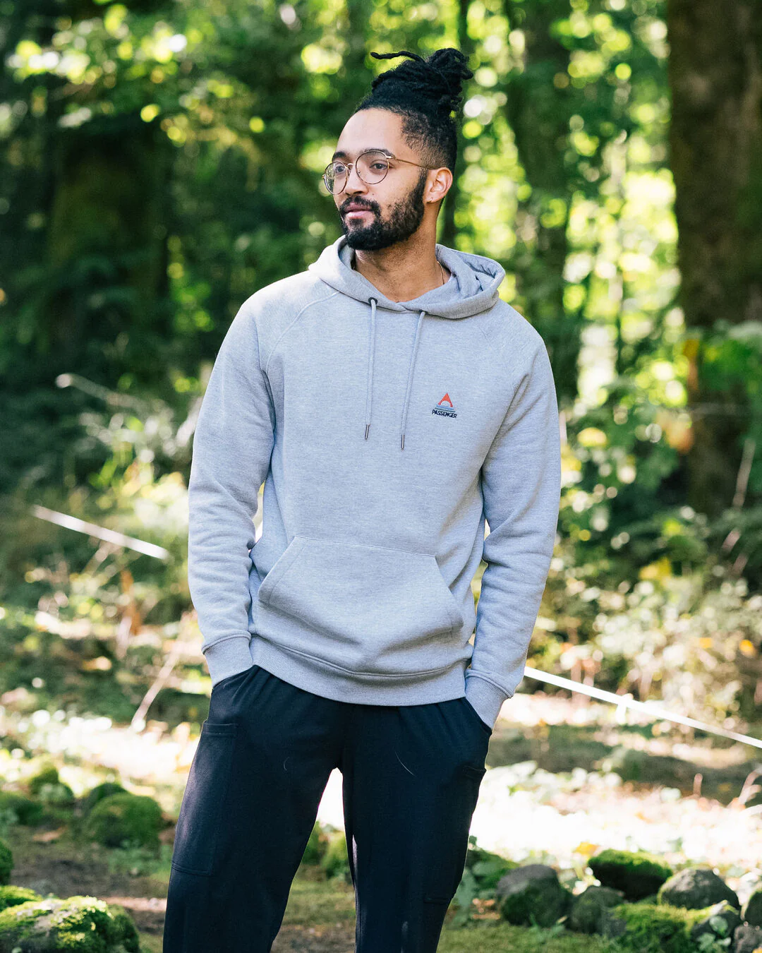 Vita Organic Cotton Hoodie - Grey Marl