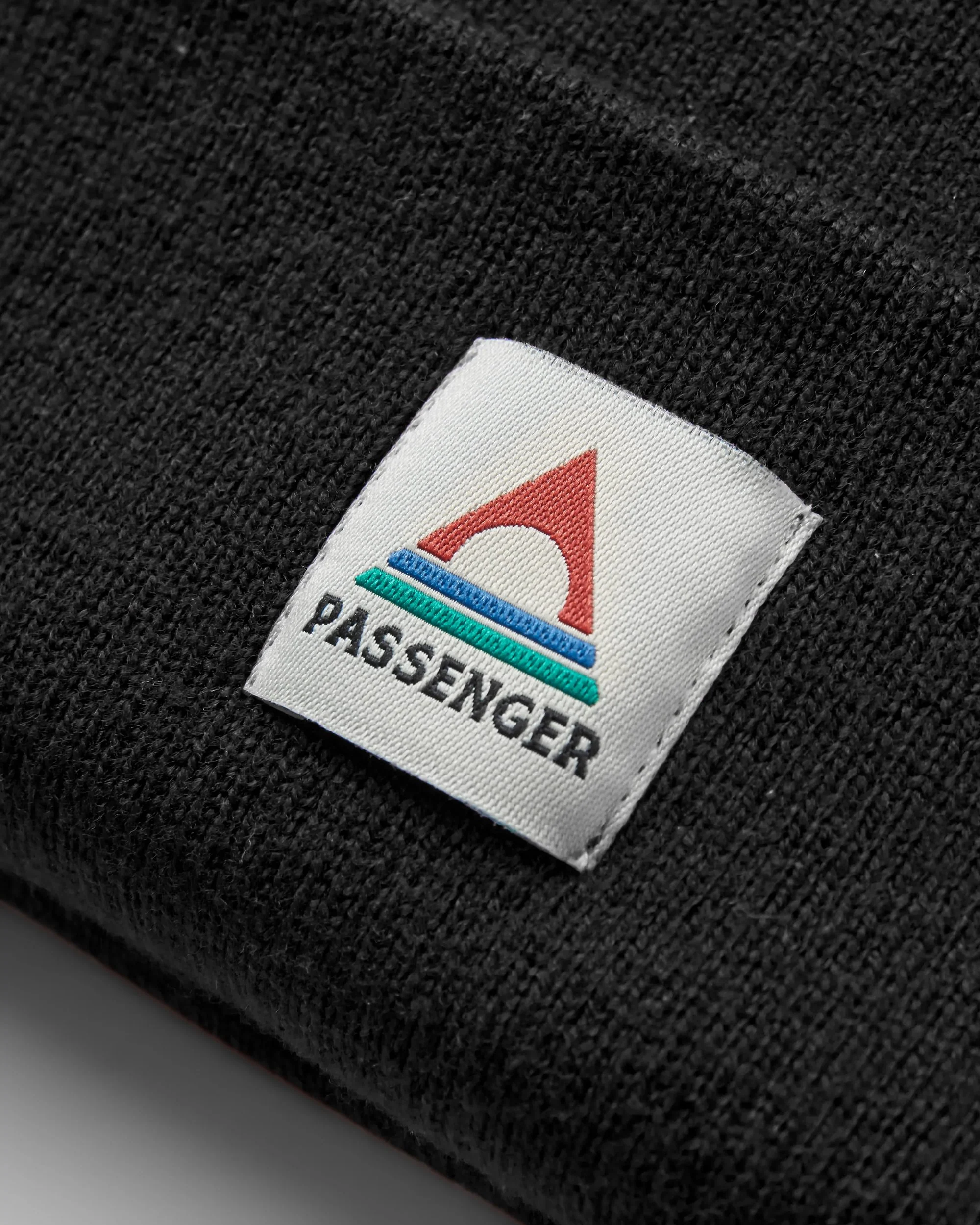 Core Recycled High-Top Beanie - Black