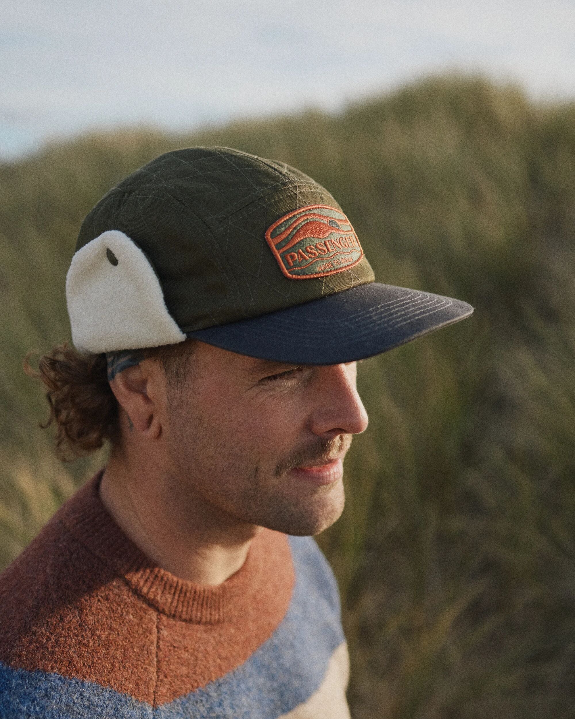 Nightfall Recycled Polar Fleece Lined Hat - Dusty Olive