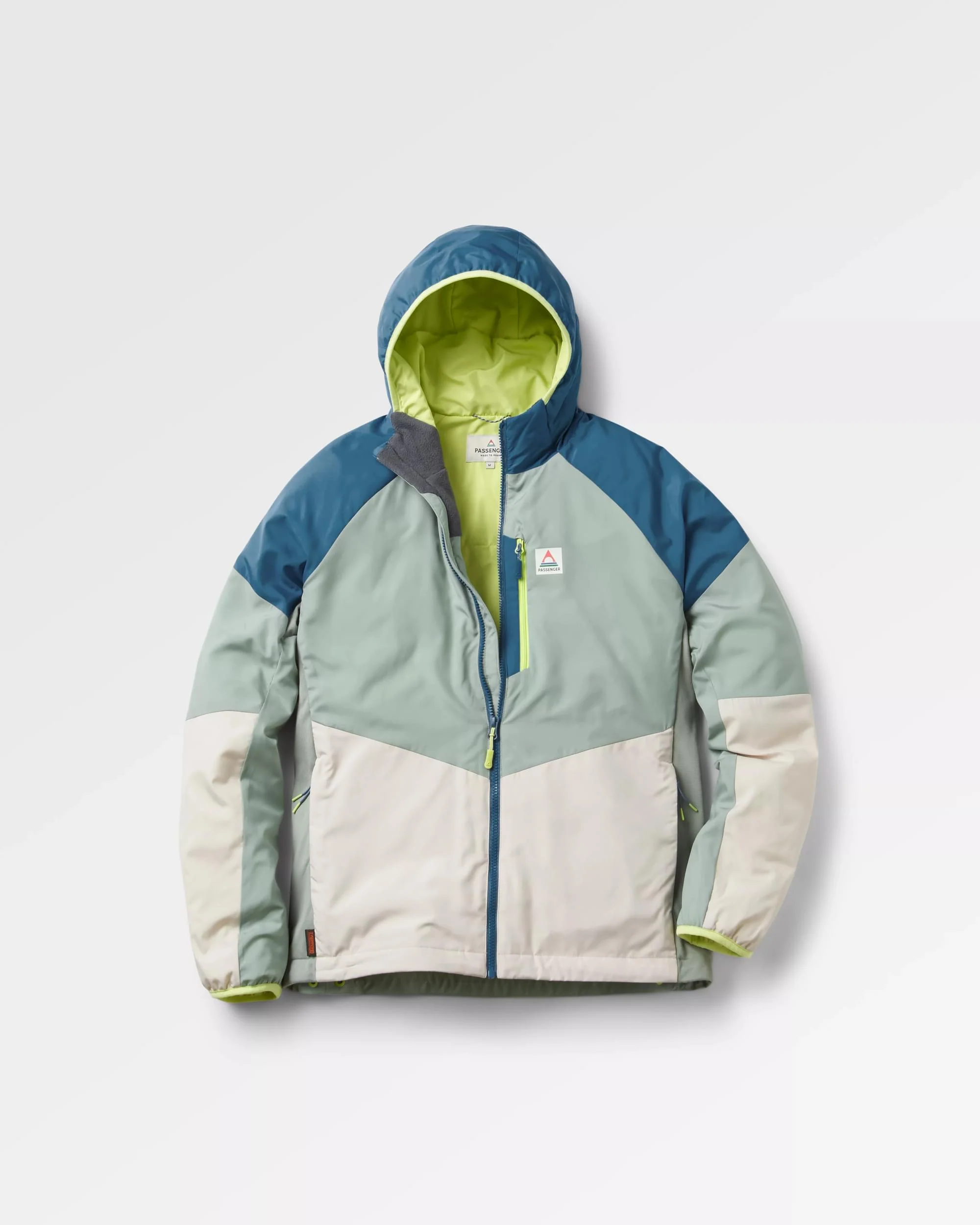 Daybreak Lightweight Men's Recycled Thermore Insulated Jacket - Pistachio/Blue Steel