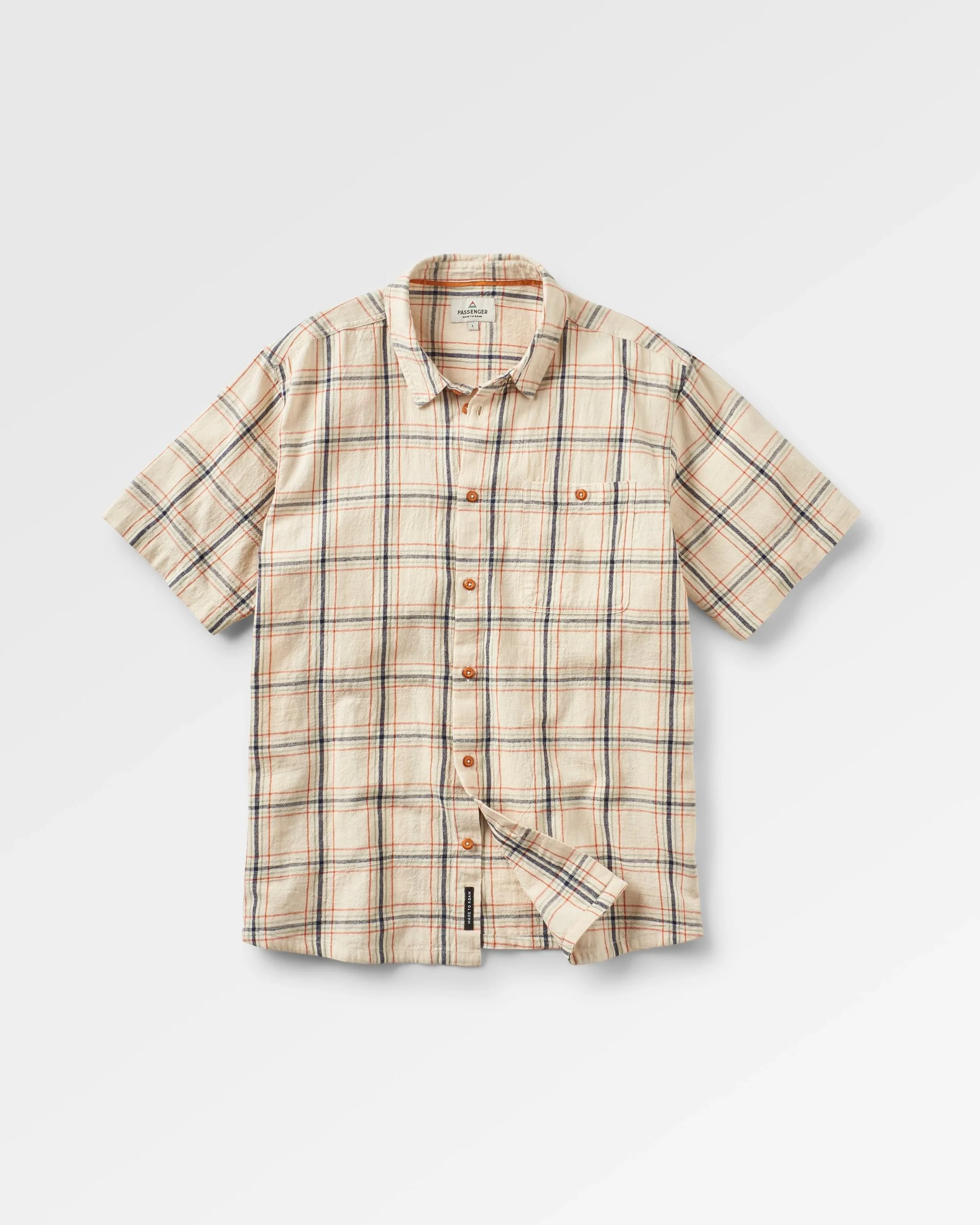 Chill Organic Cotton Check Shirt - Birch