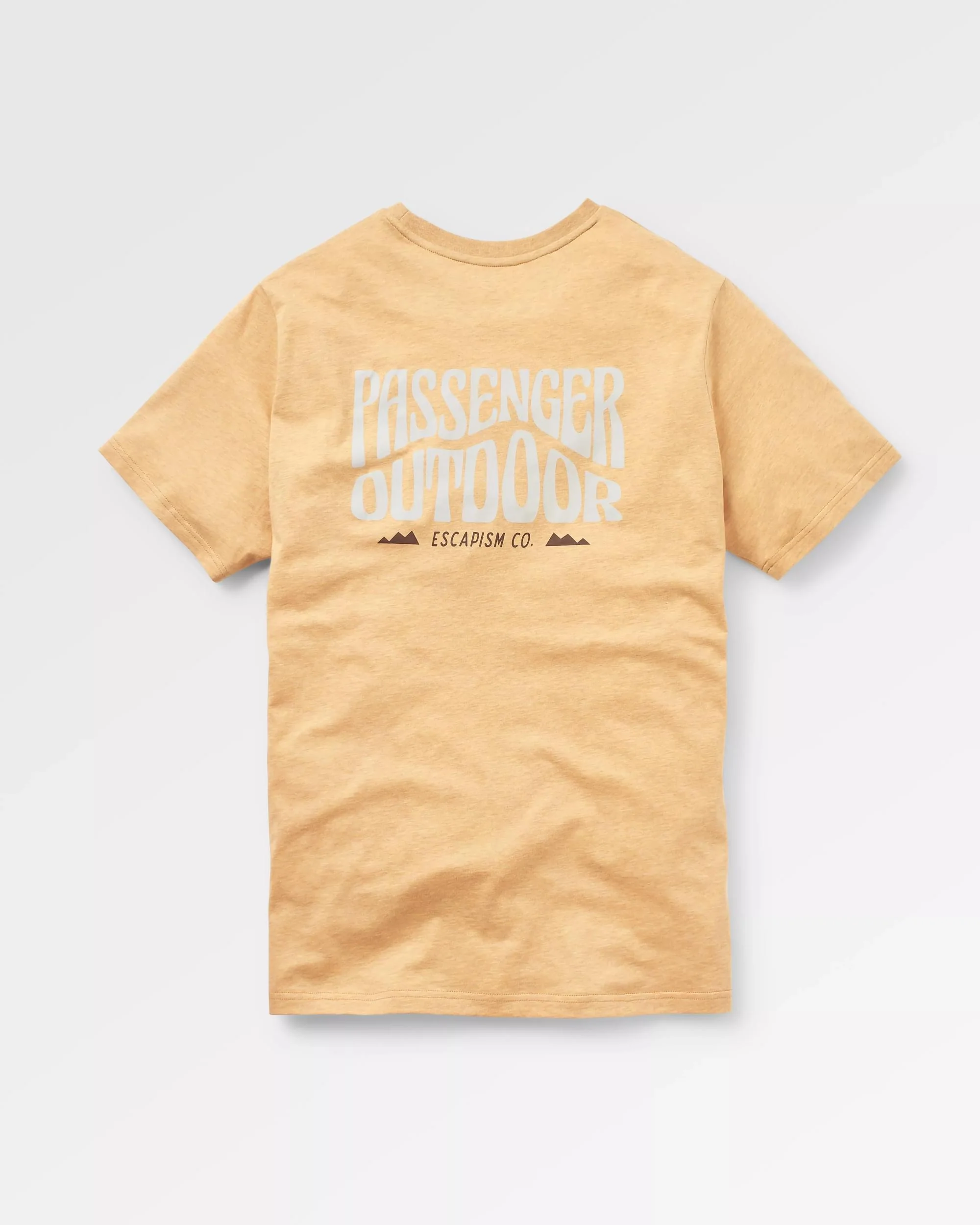 Yuca Organic Cotton T-Shirt - Dusty Ochre Marl