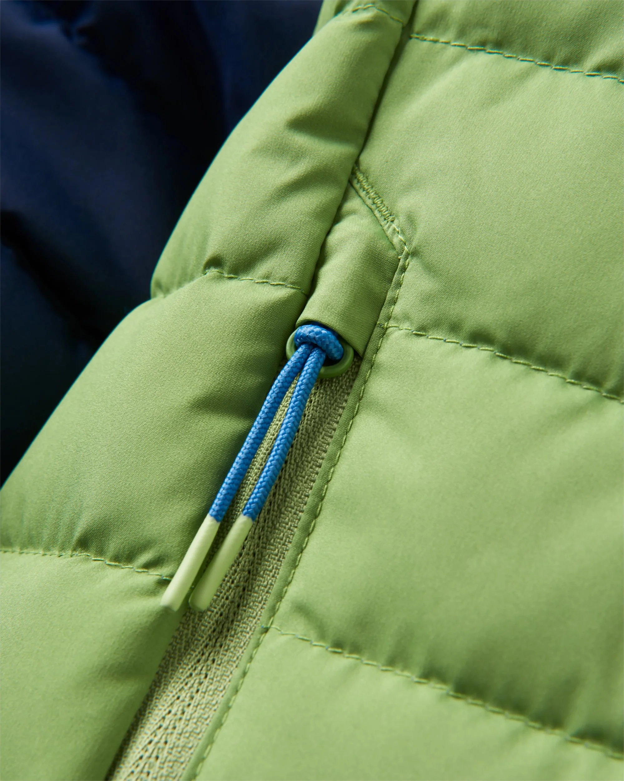 Northstar Down Recycled Jacket - Rich Navy/Pear Green/Arctic