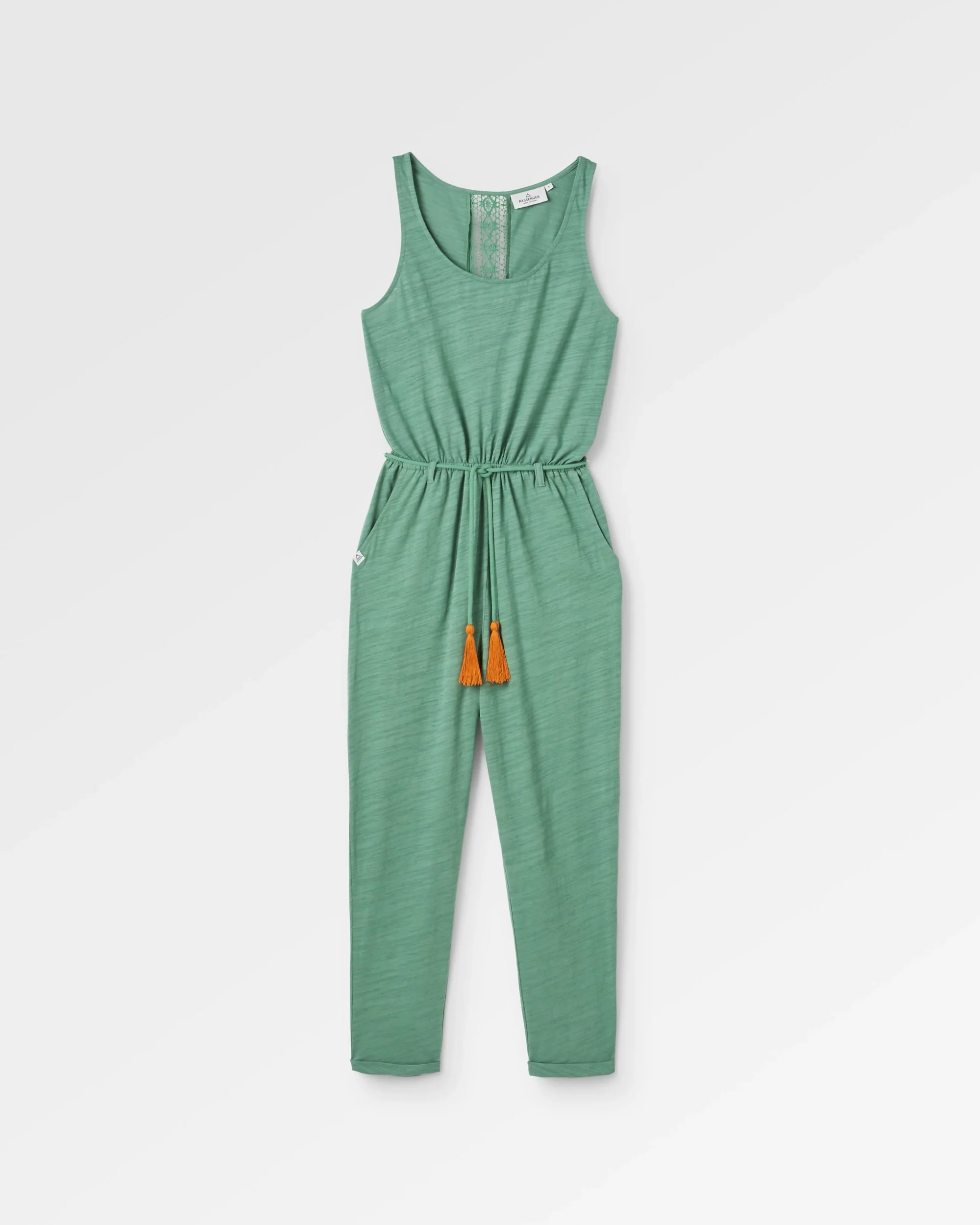 Eva Recycled Cotton Jumpsuit - Dark Ivy