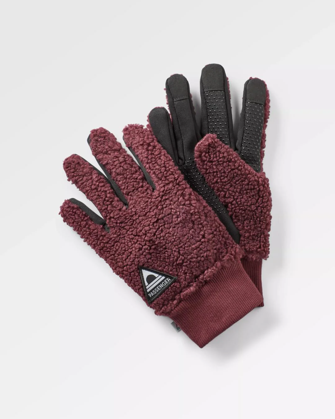 Snowfall 2.0 Recycled Sherpa Gloves - Wine