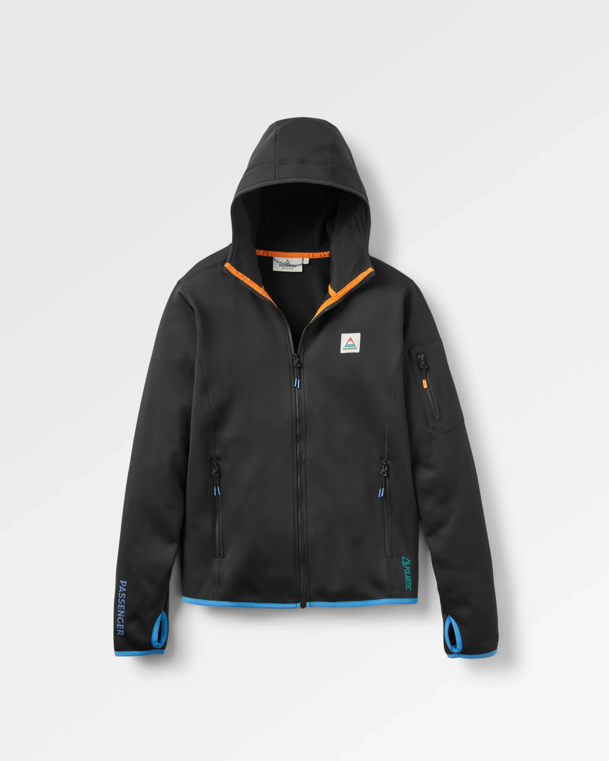 Women's Wintergreen Recycled Polartec Fleece Hoodie - Black