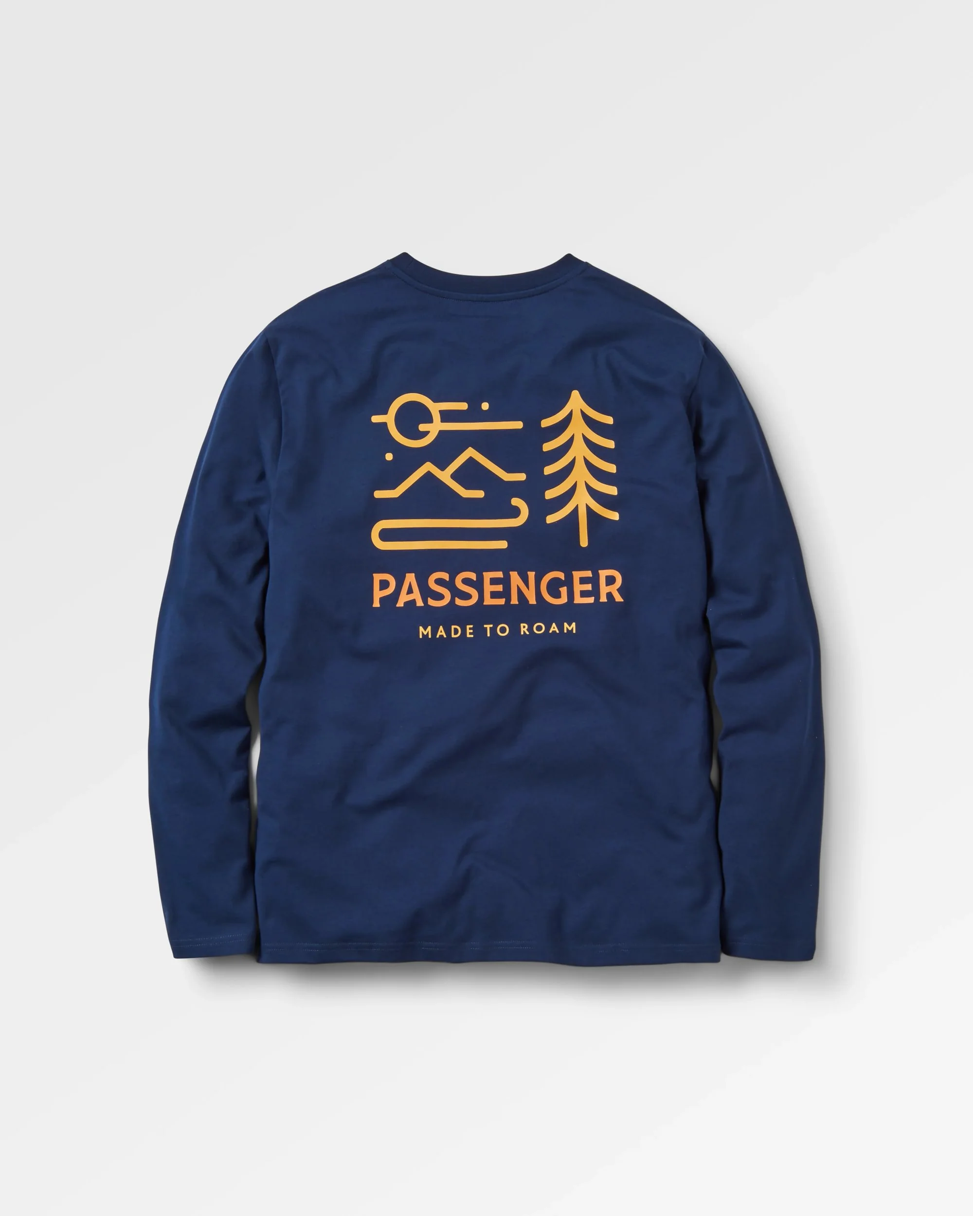 Phoenix Organic Cotton LS T-Shirt - Rich Navy