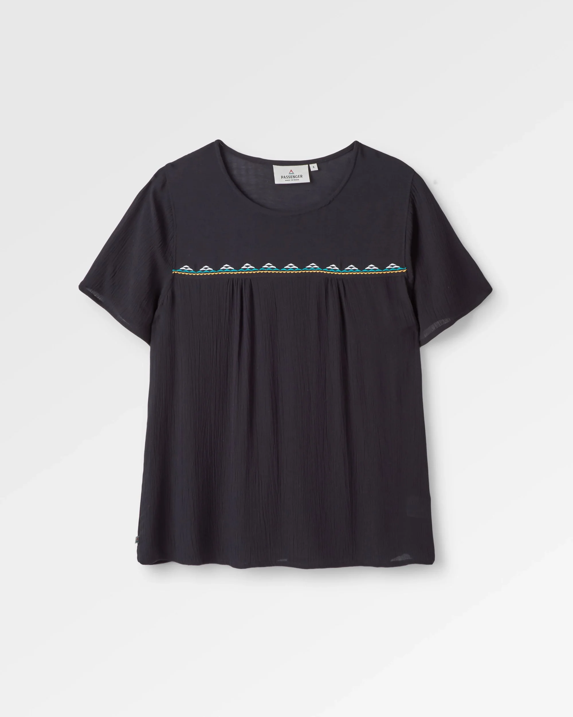 Petal Top - Black