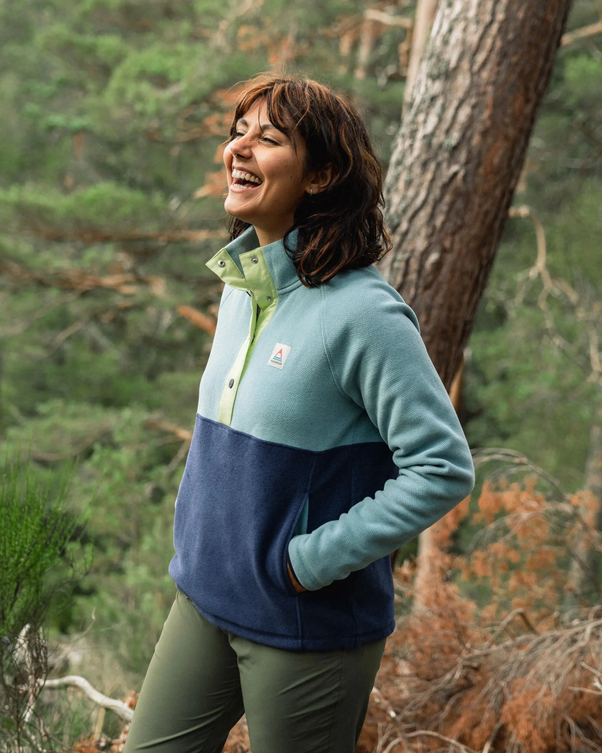 Women's Snowdrop Recycled Polartec Fleece - Arctic
