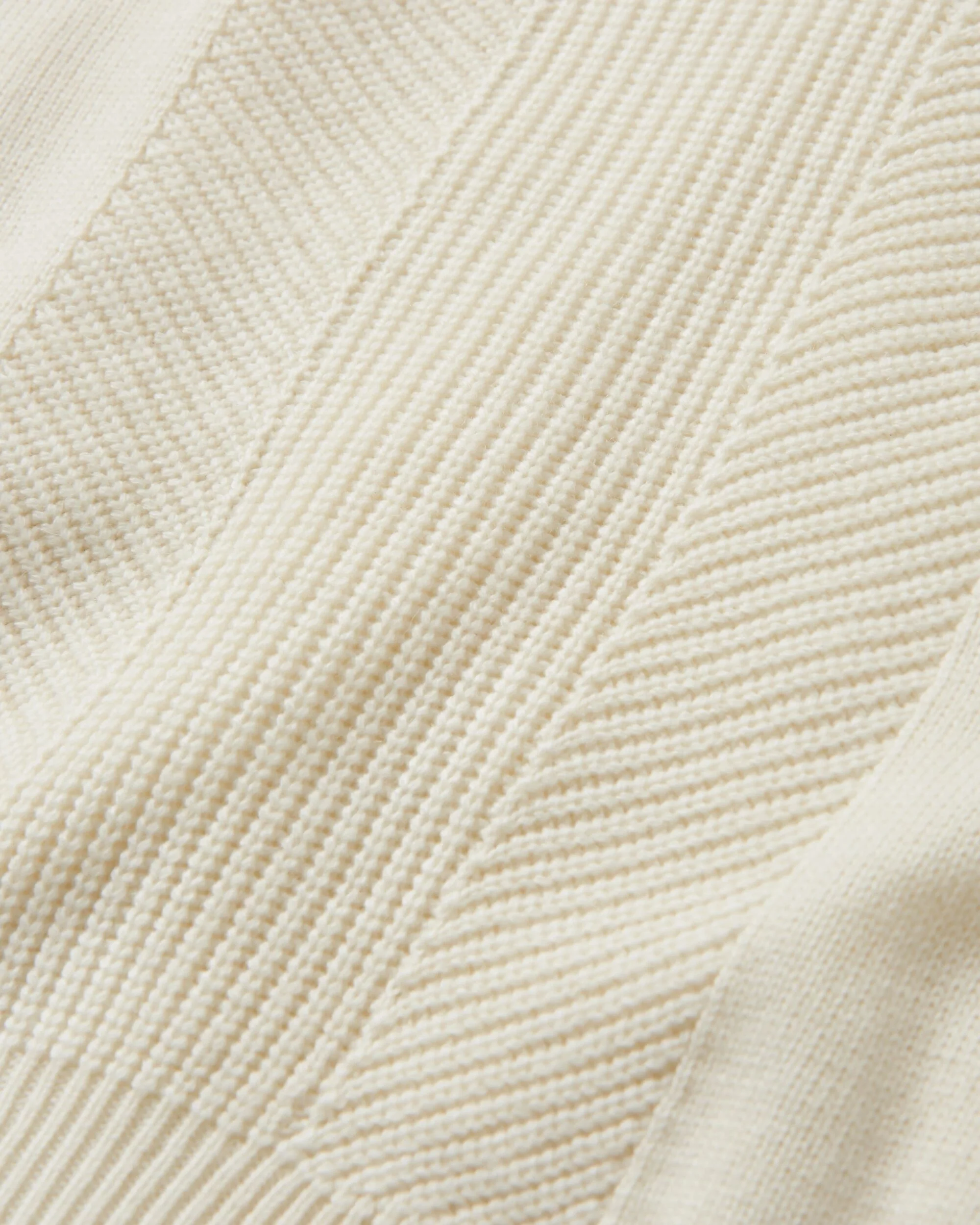 Hideout Oversized Recycled Knitted Jumper - Off White