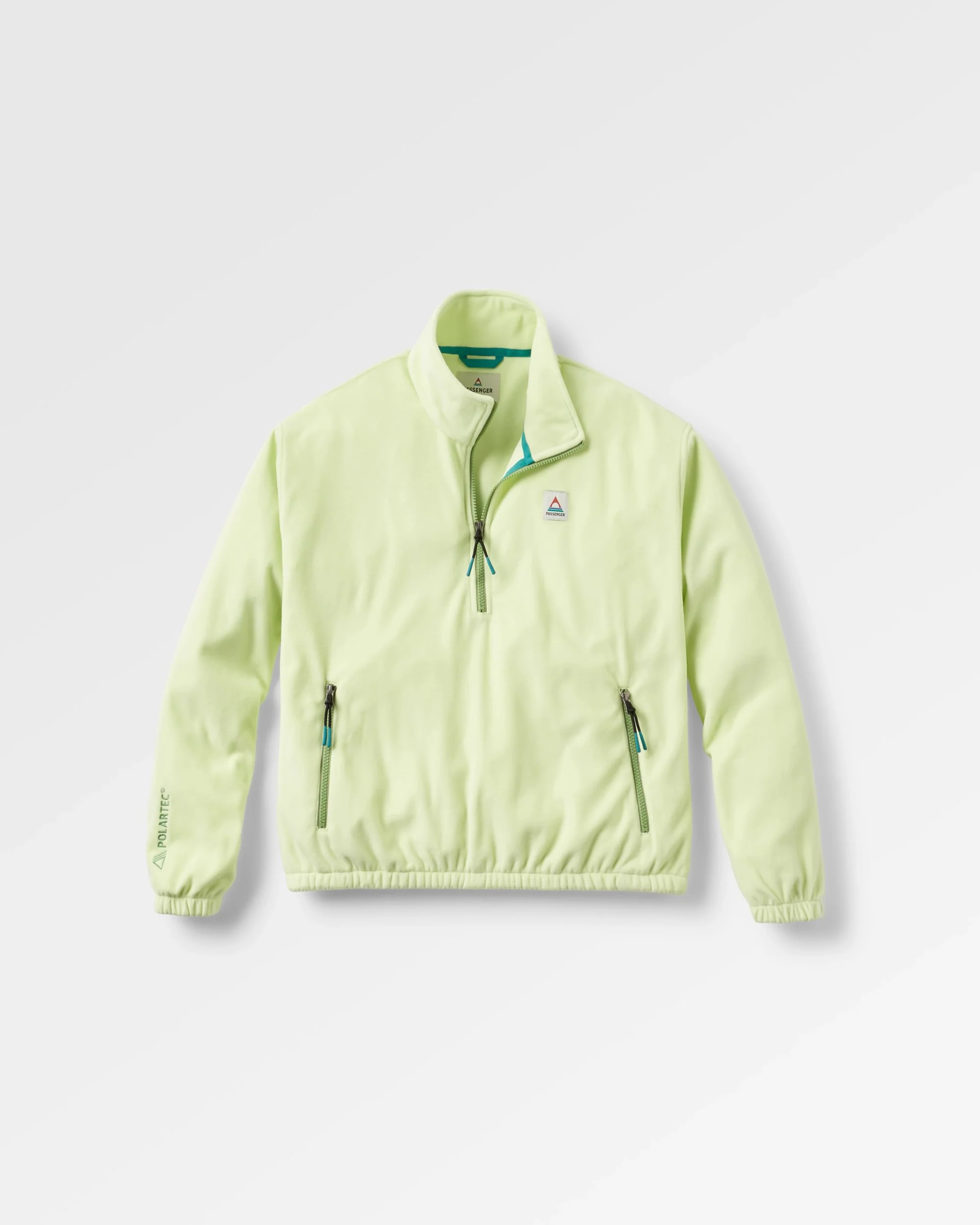 Ayla Recycled Micro Polartec Fleece - Soft Lime Juice