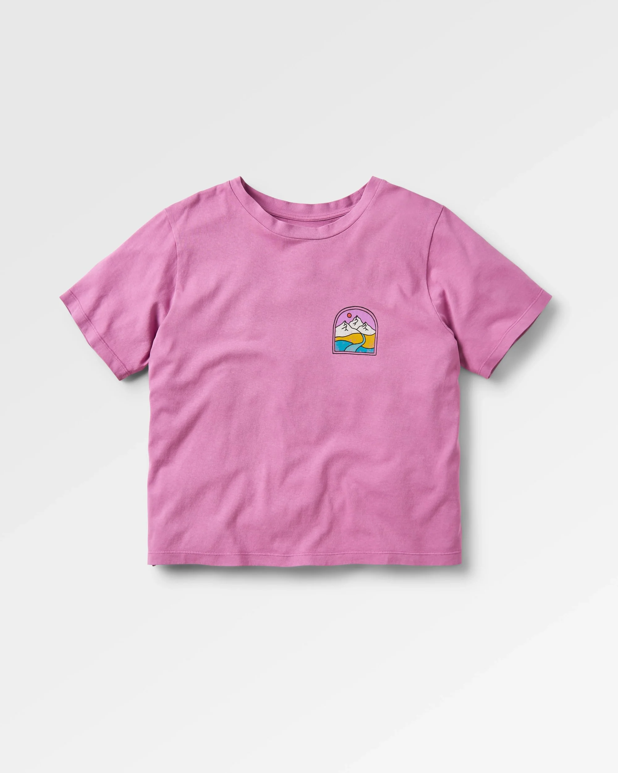 Friday Collective Recycled Cotton T-Shirt - Orchid