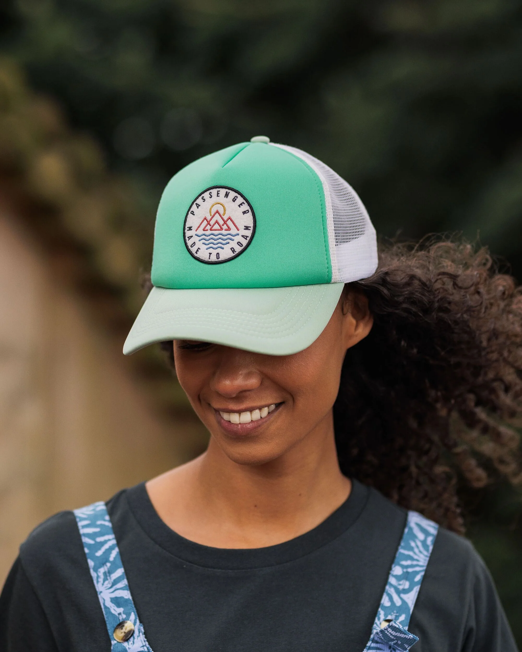 Escapism Trucker Cap - Green Fig