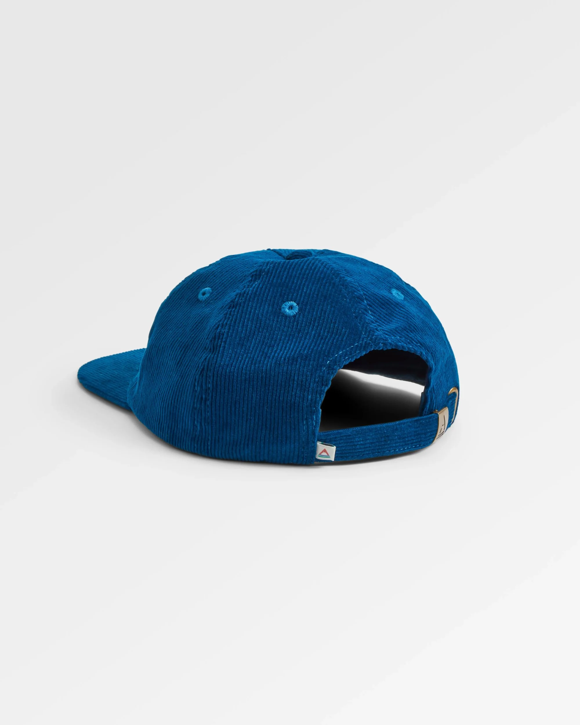 Sneaky Peak Recycled Cord 5 Panel Cap - Dark Denim