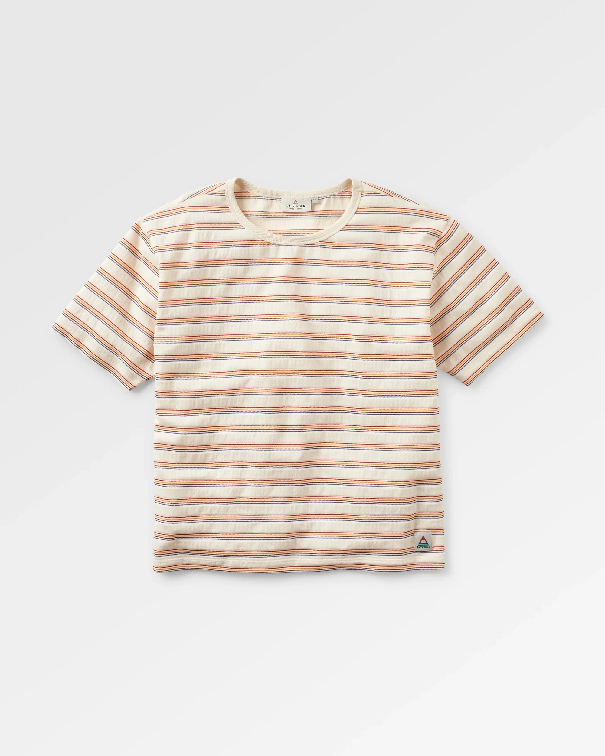 Retro Vibes Organic Cotton T-Shirt - Retro Stripe
