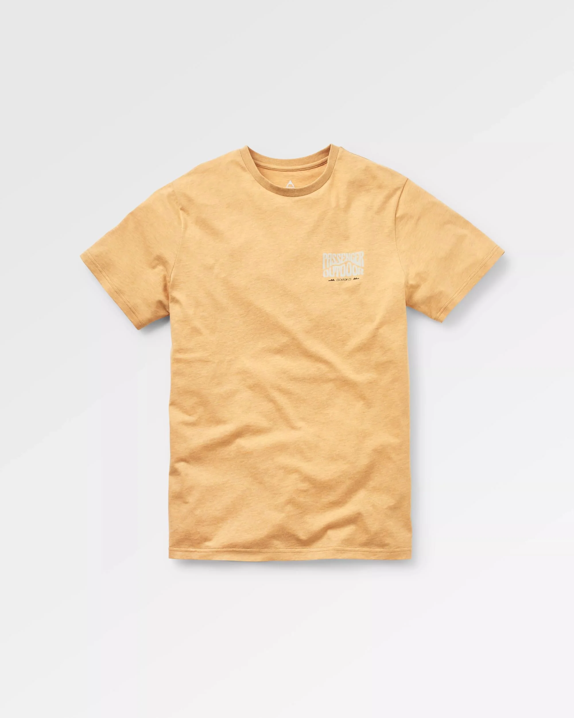 Yuca Organic Cotton T-Shirt - Dusty Ochre Marl