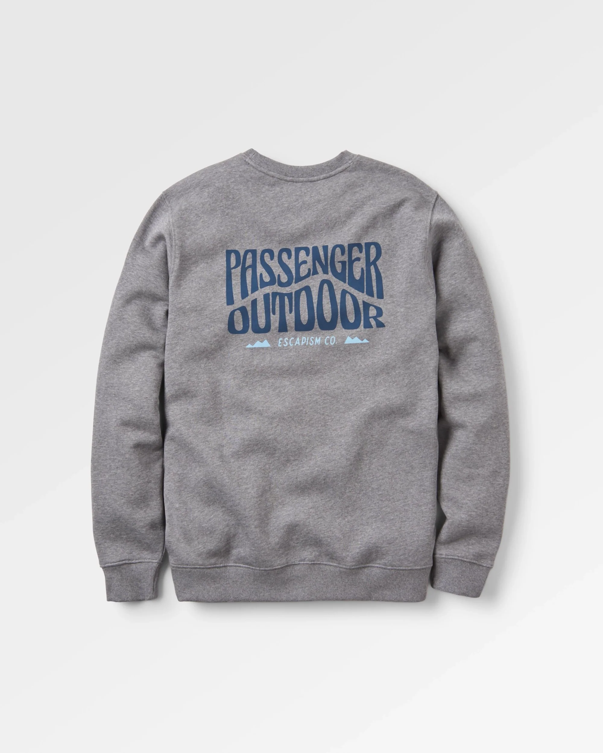 Yuca Recycled Cotton Sweatshirt - Dark Grey Marl